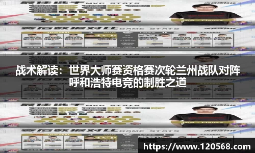战术解读：世界大师赛资格赛次轮兰州战队对阵呼和浩特电竞的制胜之道